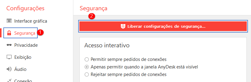 Como Liberar acesso sem monitoramento no AnyDesk - Ezec